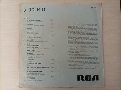Lp Vinil 3 do Rio 1968