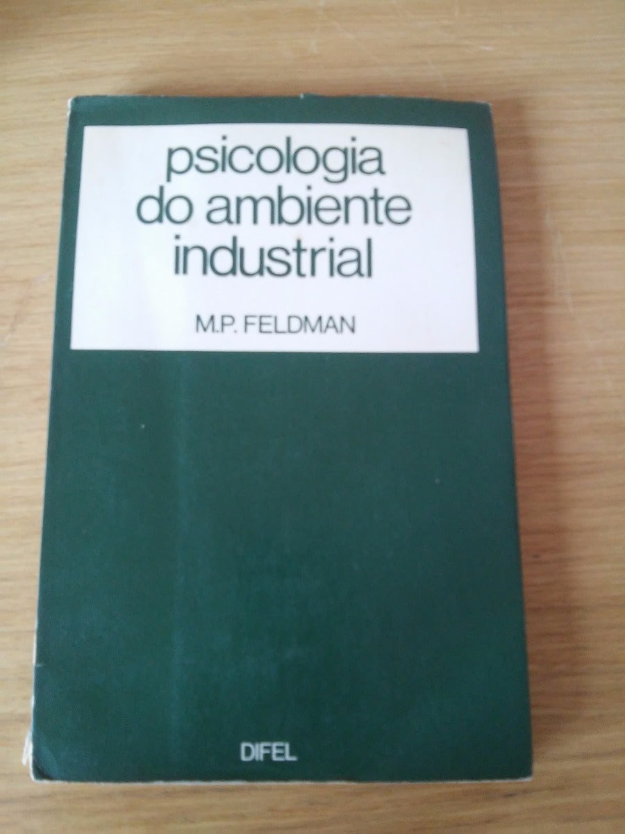 Livro Psicologia Do Ambiente Industrial