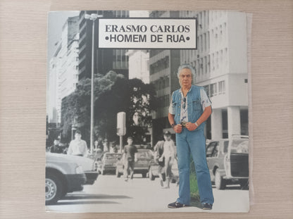 Lp Vinil Erasmo Carlos Homem de Rua Com encarte