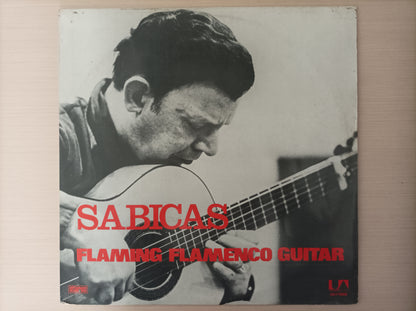 Lp Vinil Sabicas Flaming Flamenco Guitar