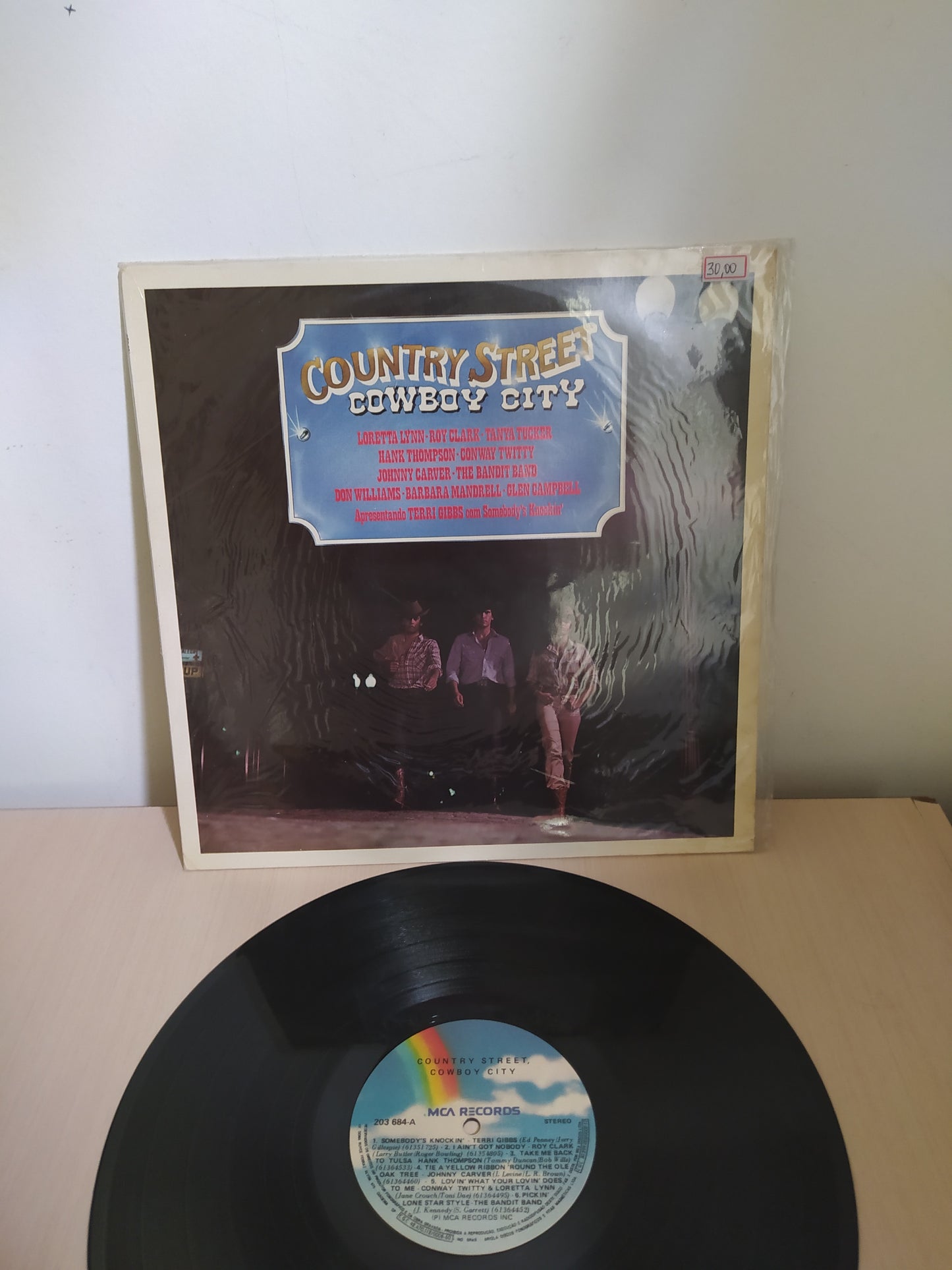 Lp Vinil Country Street Cowboy City