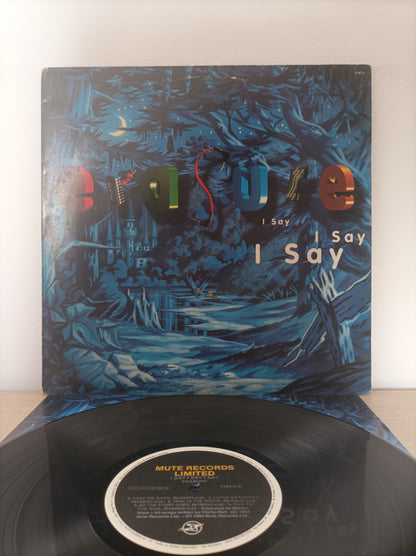 Lp Vinil Erasure I say I say I say Com encarte