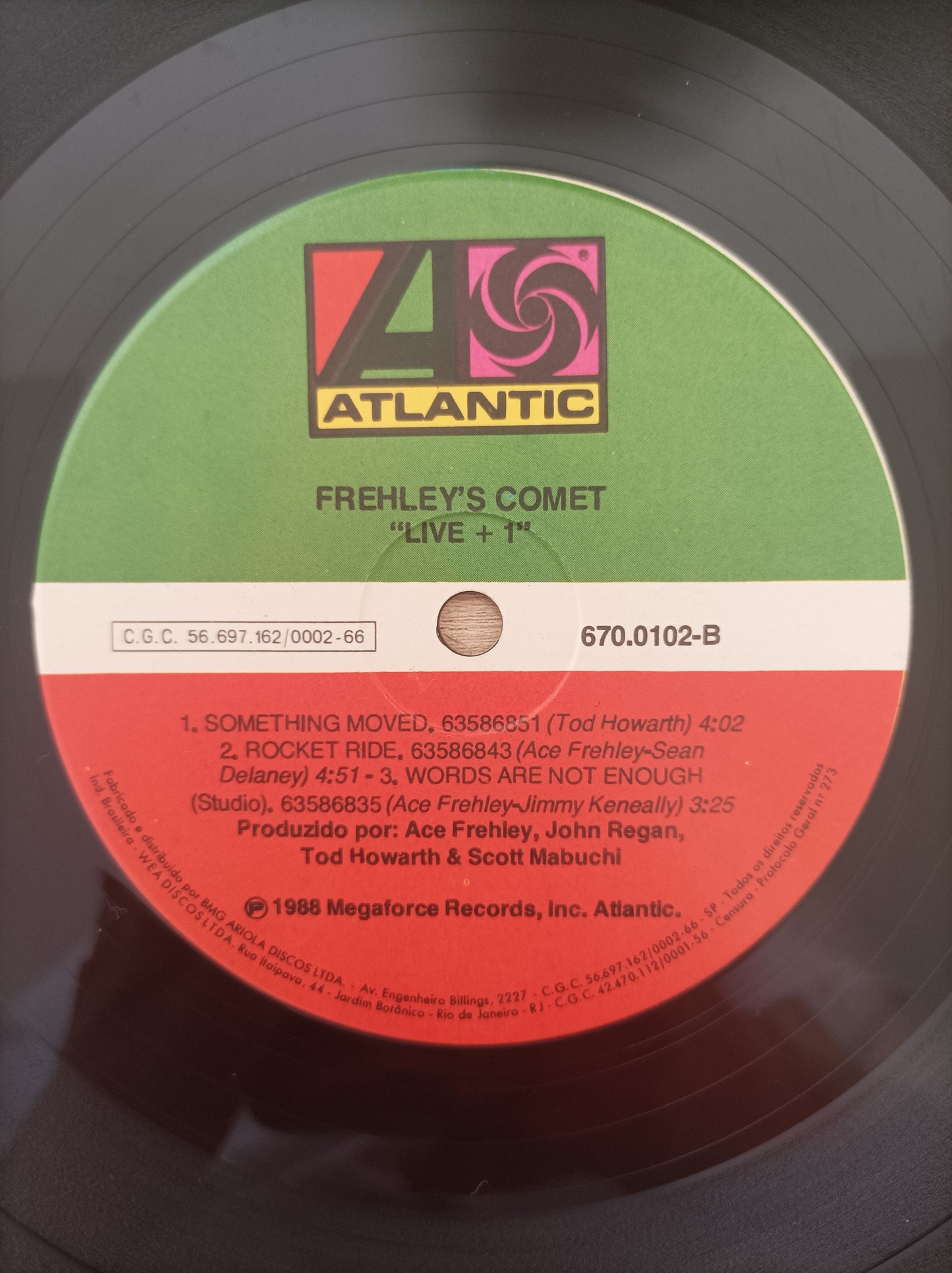 Lp Vinil Frehley's Comet Live + 1
