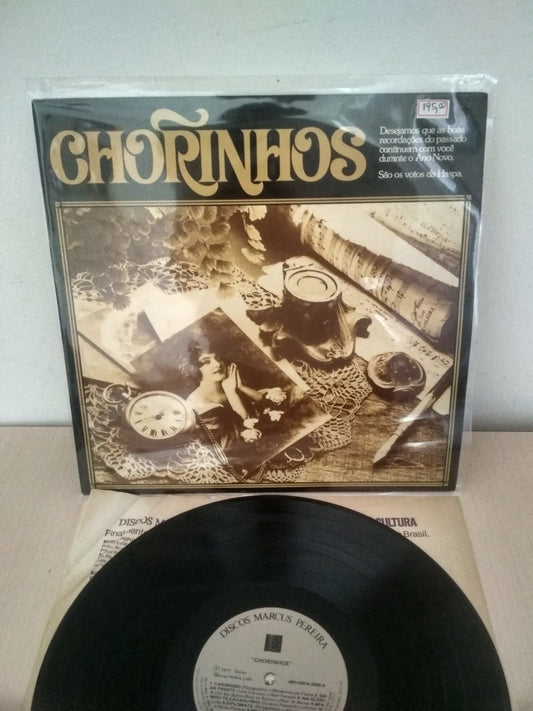 Lp Vinil Chorinhos, selo Marcus Pereira