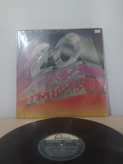 Lp Vinil 20 Anos De Festivais