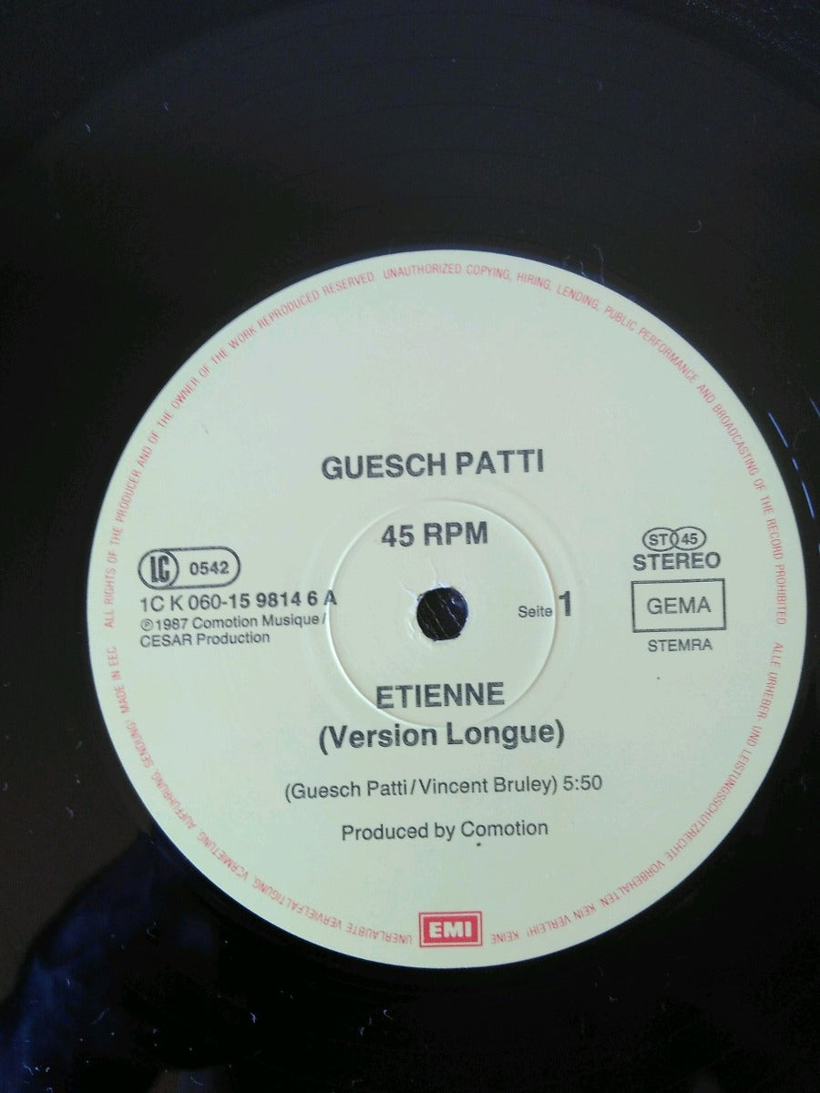Lp Vinil Guesch Patti Etienne