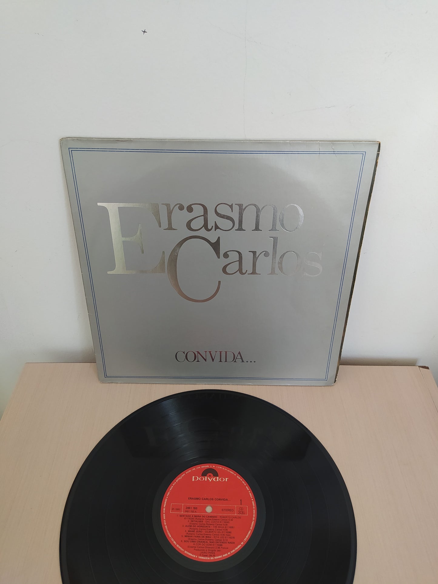 Lp Vinil Erasmo Carlos Convida...