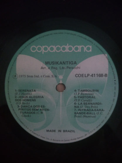 Lp Vinil Musikantiga Arranjo E Regência Leo Peracchi