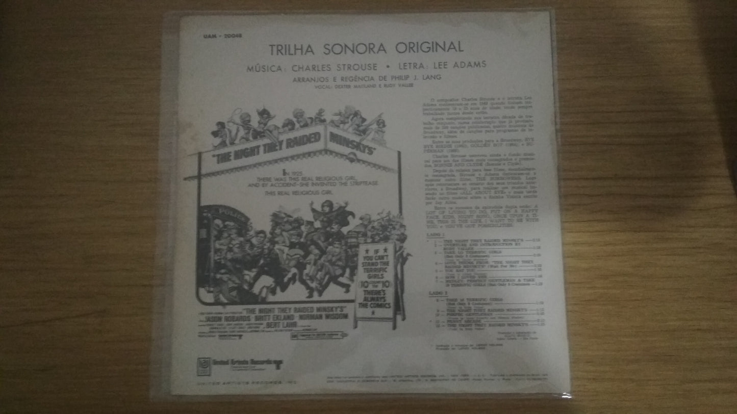 Lp Vinil The Night They Raided Minsky's