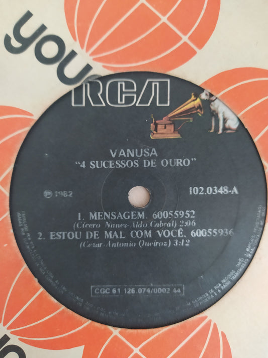 Lp Vinil Compacto Vanusa Mensagem