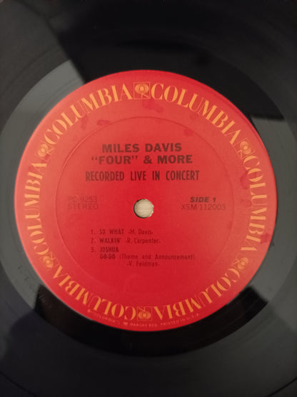 Lp Vinil Miles Davis Four & More Recorded Live Importado