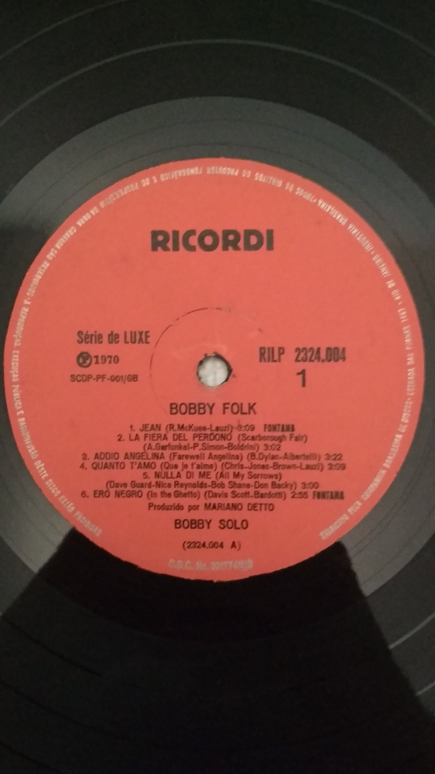Lp Vinil Bobby Solo