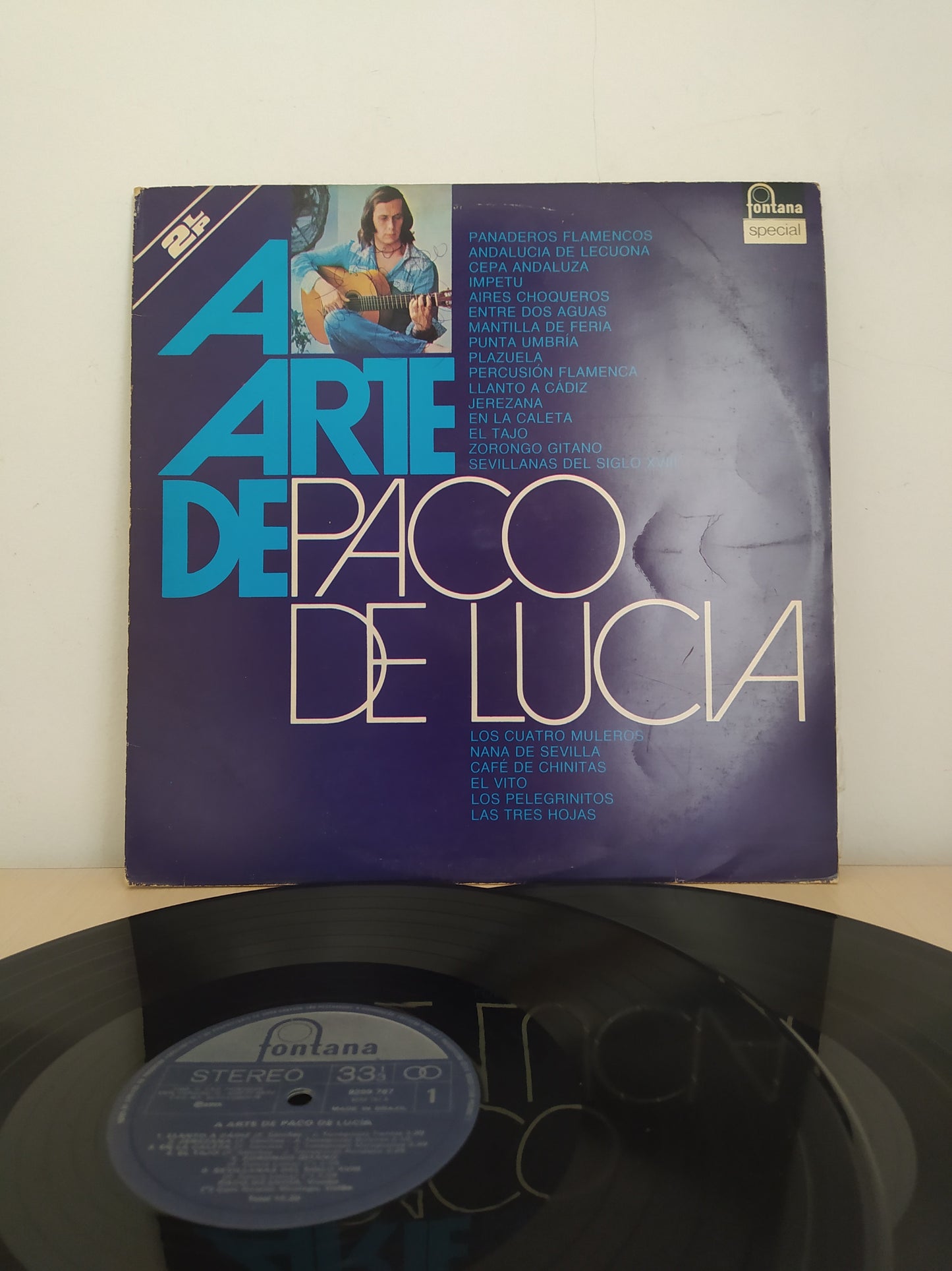 Lp Vinil Paco De Lucia A Arte De Duplo