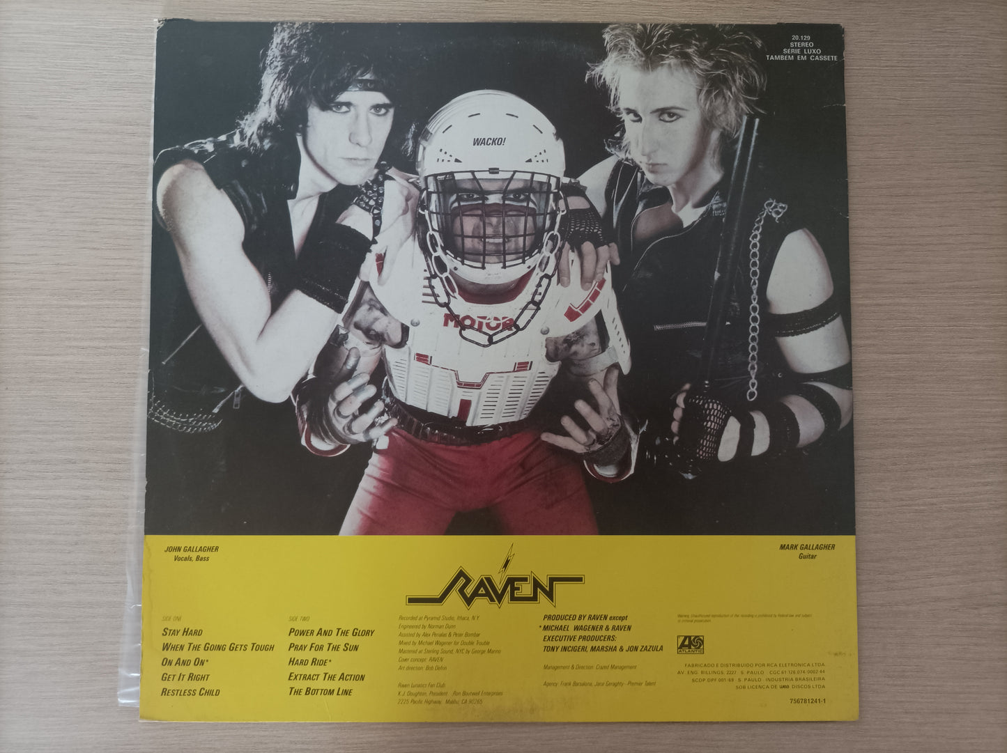 Lp Vinil Raven Stay Hard
