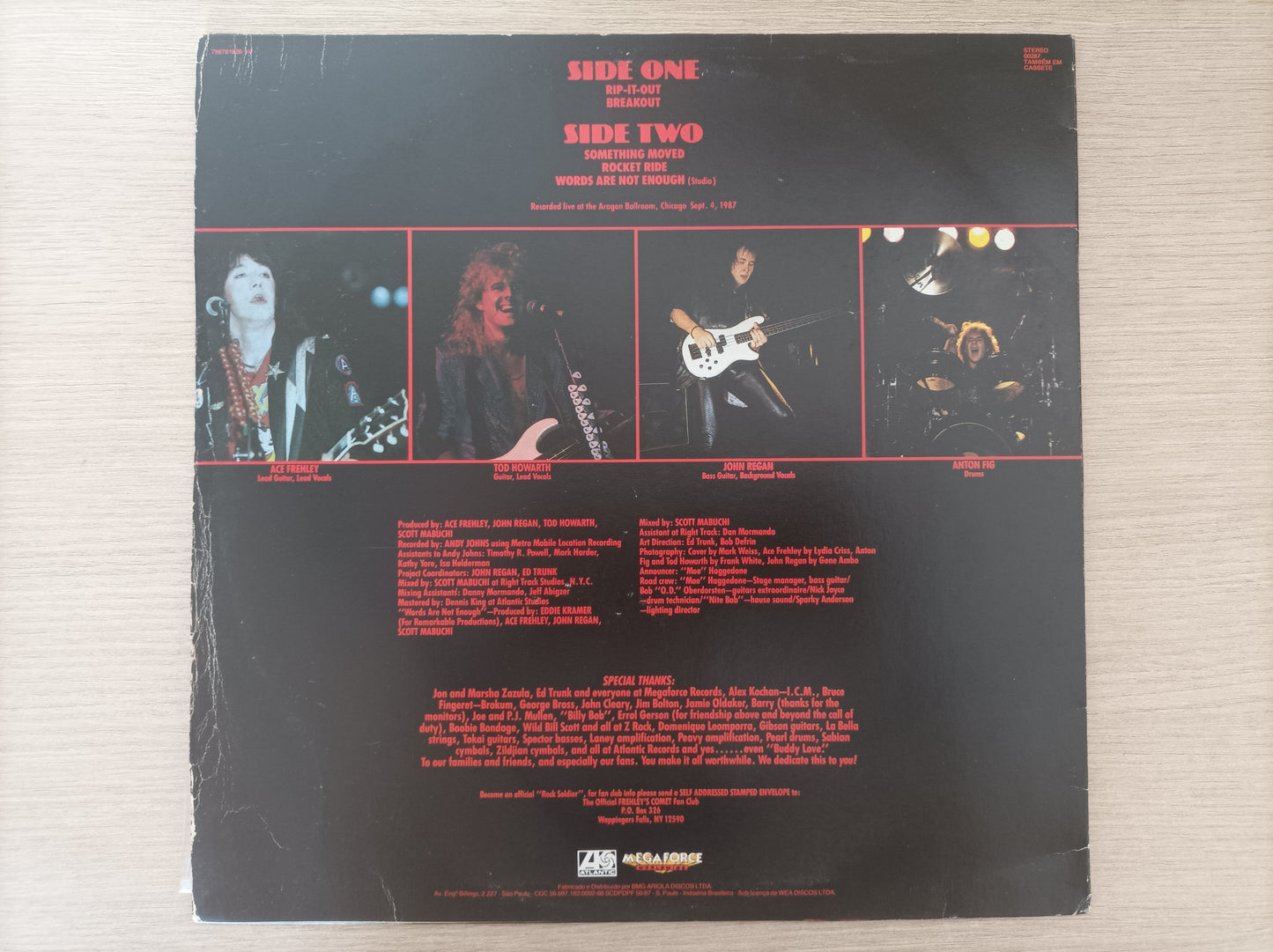 Lp Vinil Frehley's Comet Live + 1