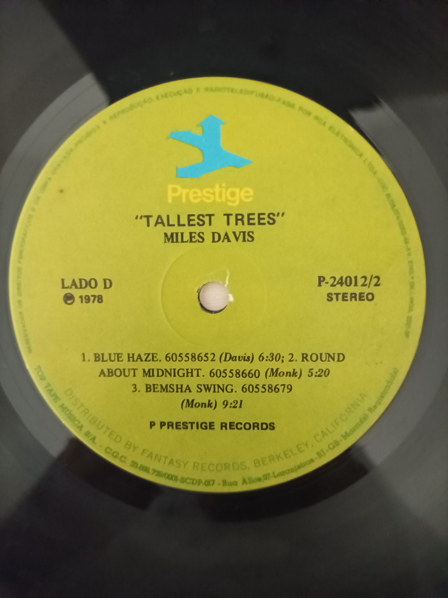 Lp Vinil Miles Davis Tallest Trees Duplo