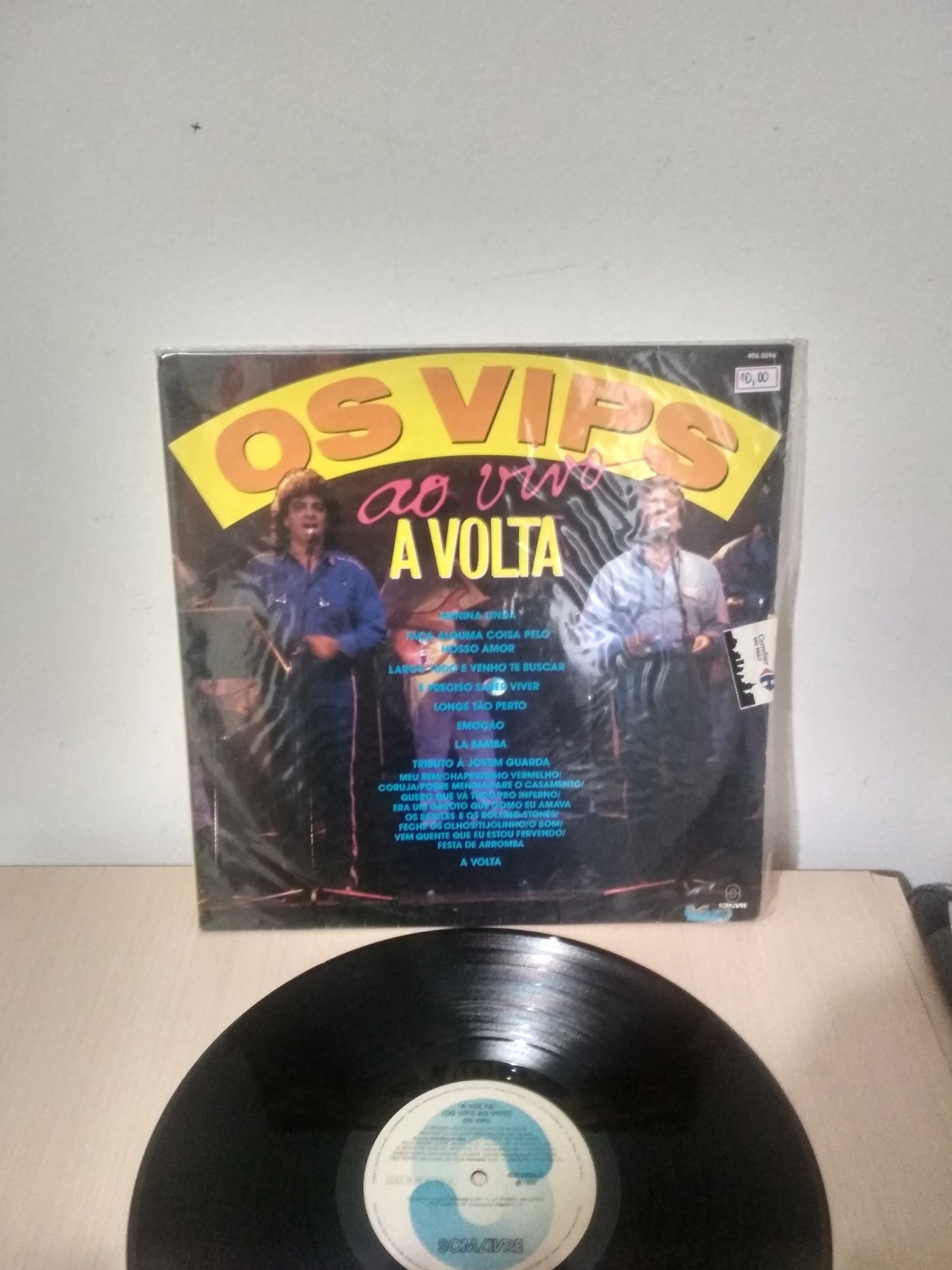 Lp Vinil Os Vips A Volta Ao Vivo