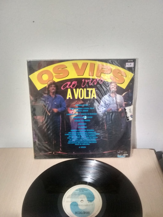 Lp Vinil Os Vips A Volta Ao Vivo