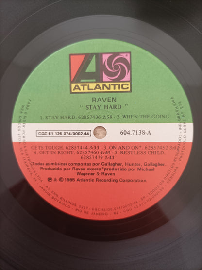 Lp Vinil Raven Stay Hard