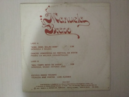 Lp Vinil Compacto Manuela Bravo Sobe sobe balão sobe