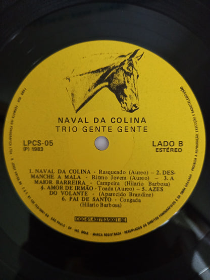 Lp Vinil Trio Gente Gente Naval Da Colina Com Encarte