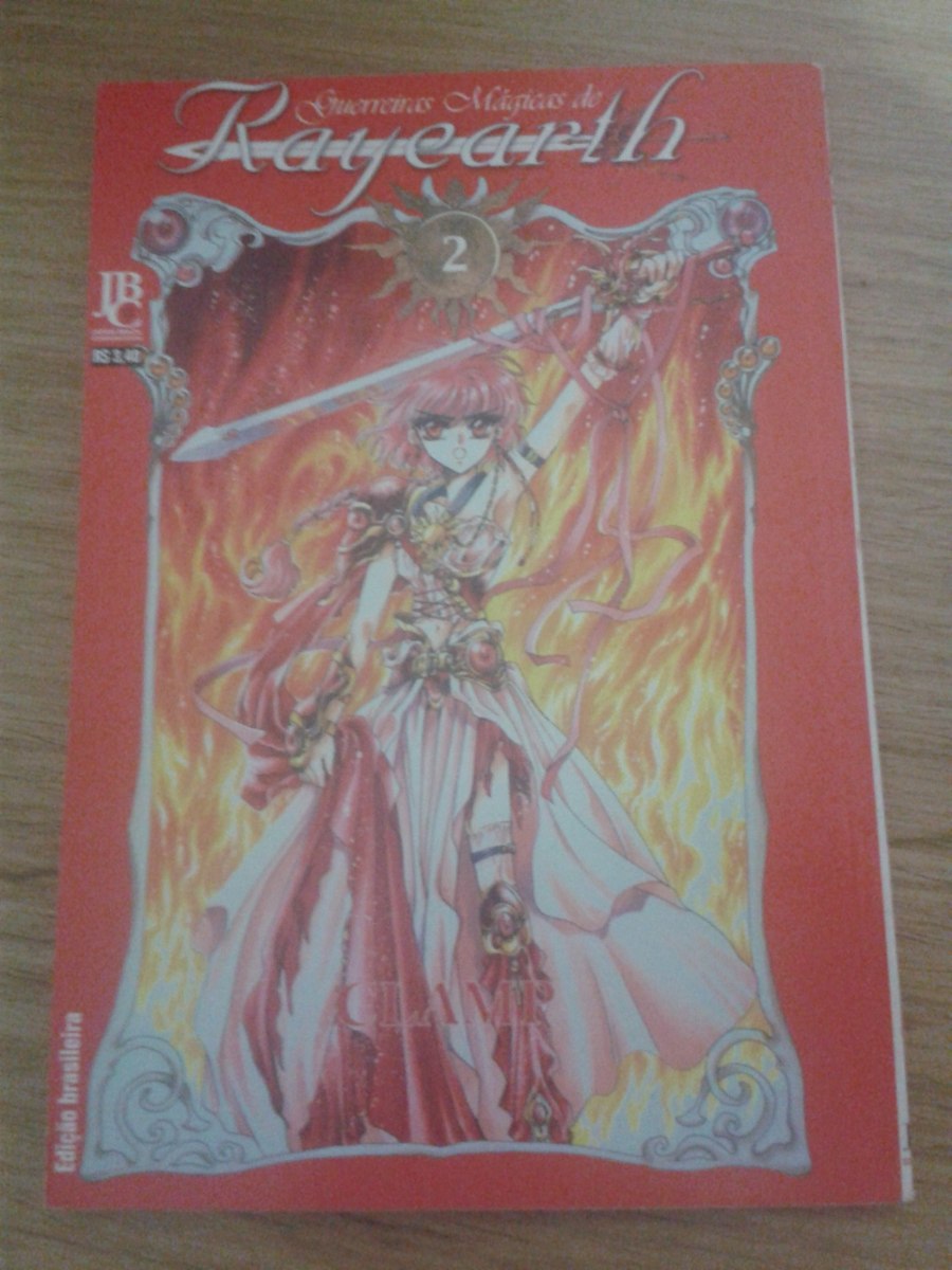 Hq Mangá Guerreiras Mágicas De Rayearth Nº 2