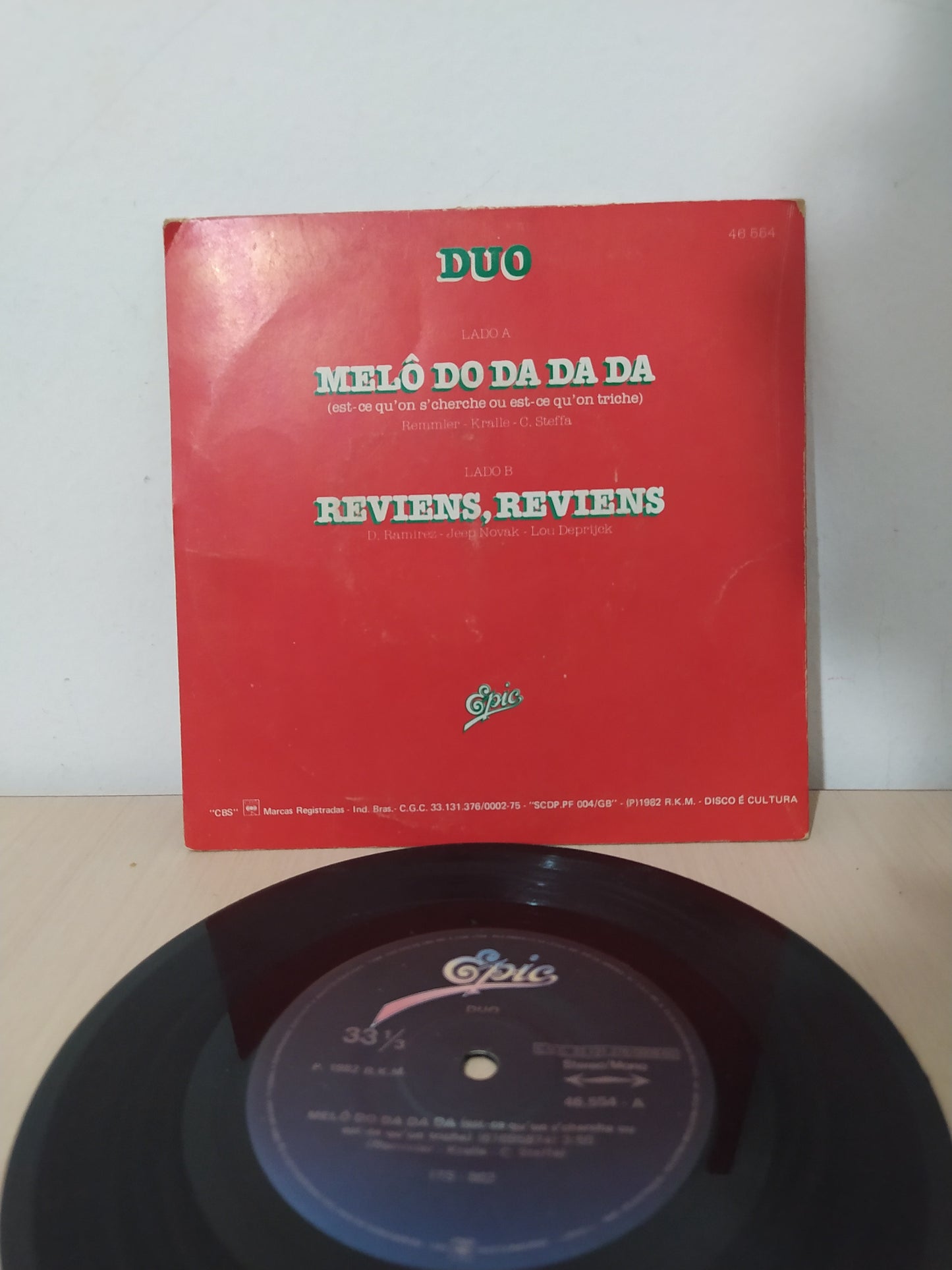 Lp Vinil Compacto Melô Do Da Da Da