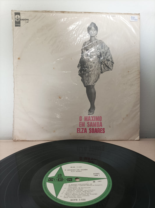 Lp Vinil Elza Soares O máximo em samba