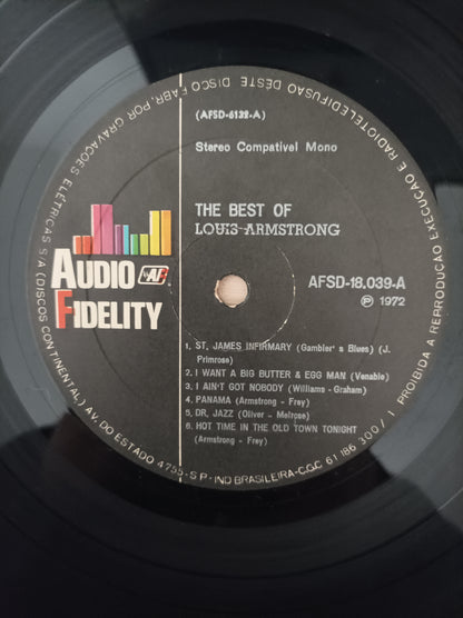 Lp Vinil Louis Armstrong The Best of