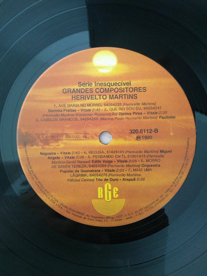 Lp Vinil Herivelto Martins Série Inesquecível Compositores