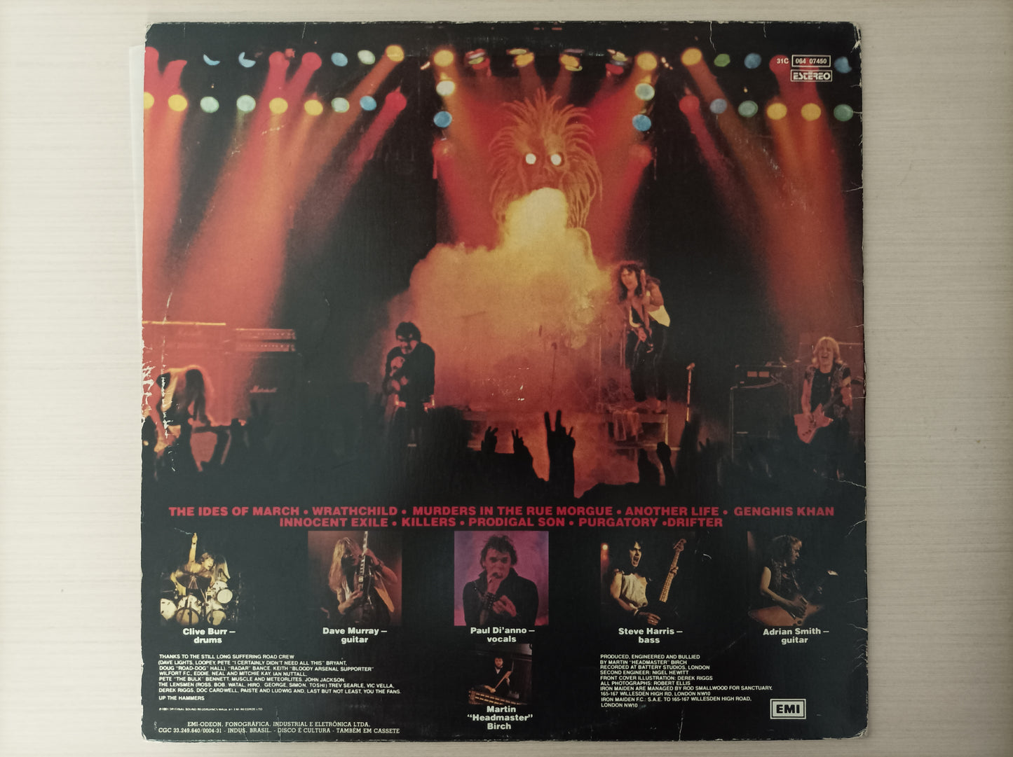Lp Vinil Iron Maiden Killers