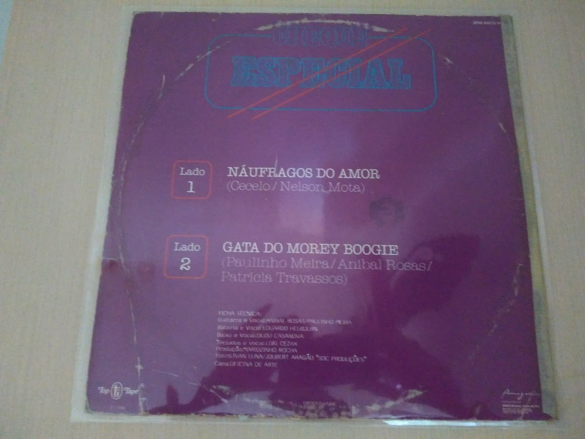 Lp Vinil Cheque Especial Náufragos De Amor