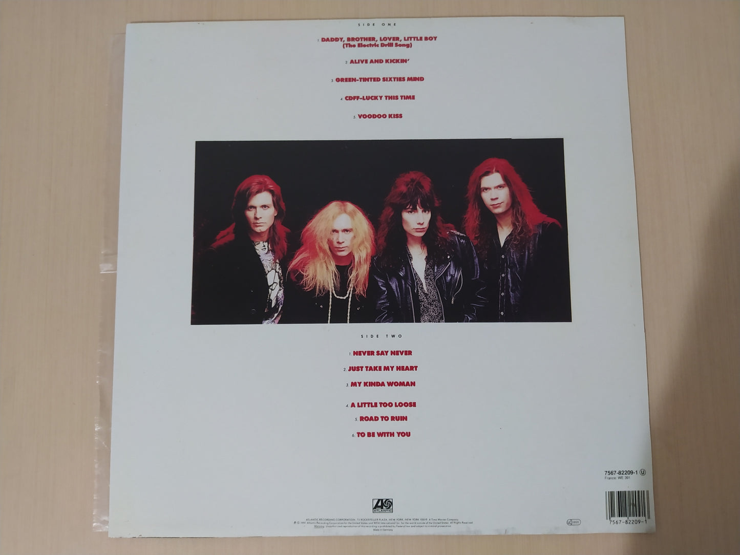 Lp Vinil Mr. Big Lean Into It , Leia