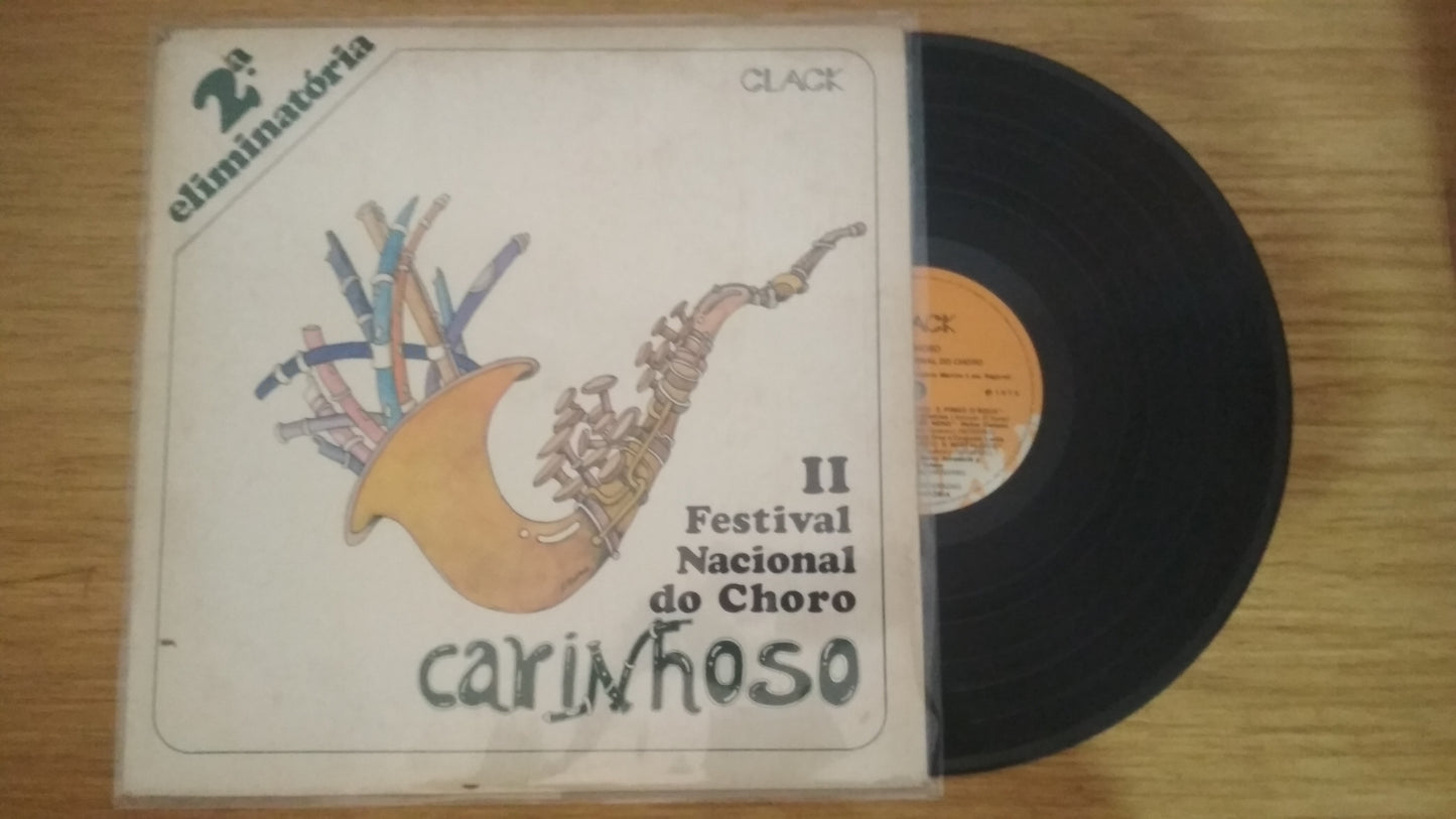 Lp Vinil 2º Festival Nacional do Choro Carinhoso 1, 2 e 3