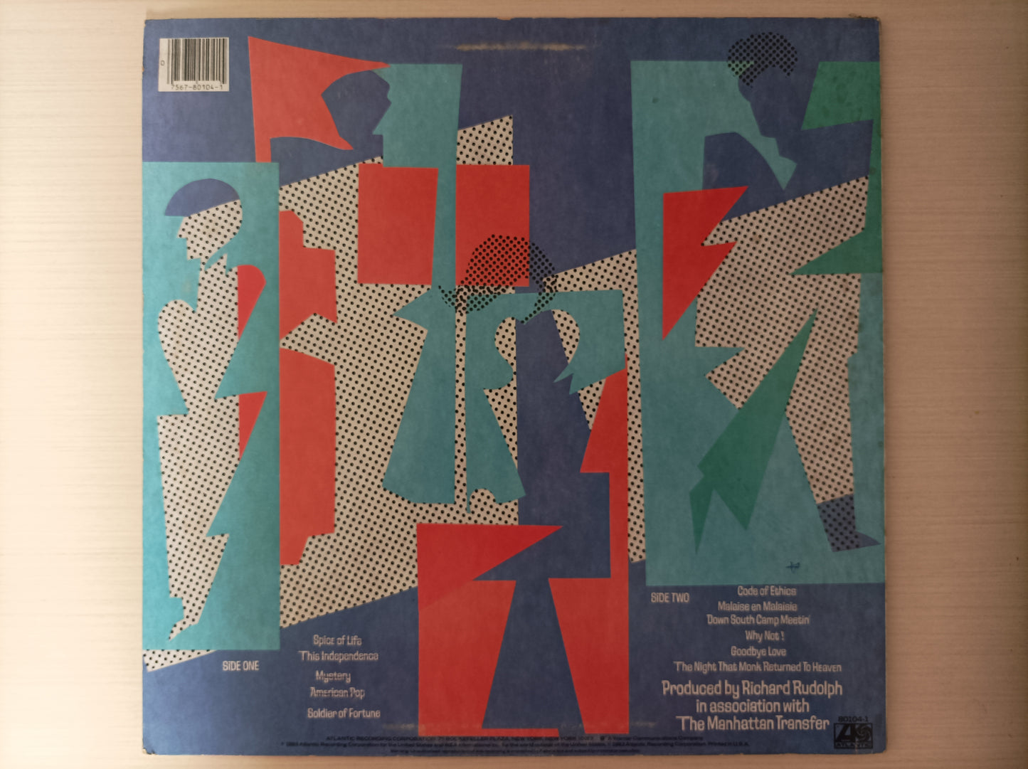 Lp Vinil The Manhattan Transfer Bodies and souls Importado