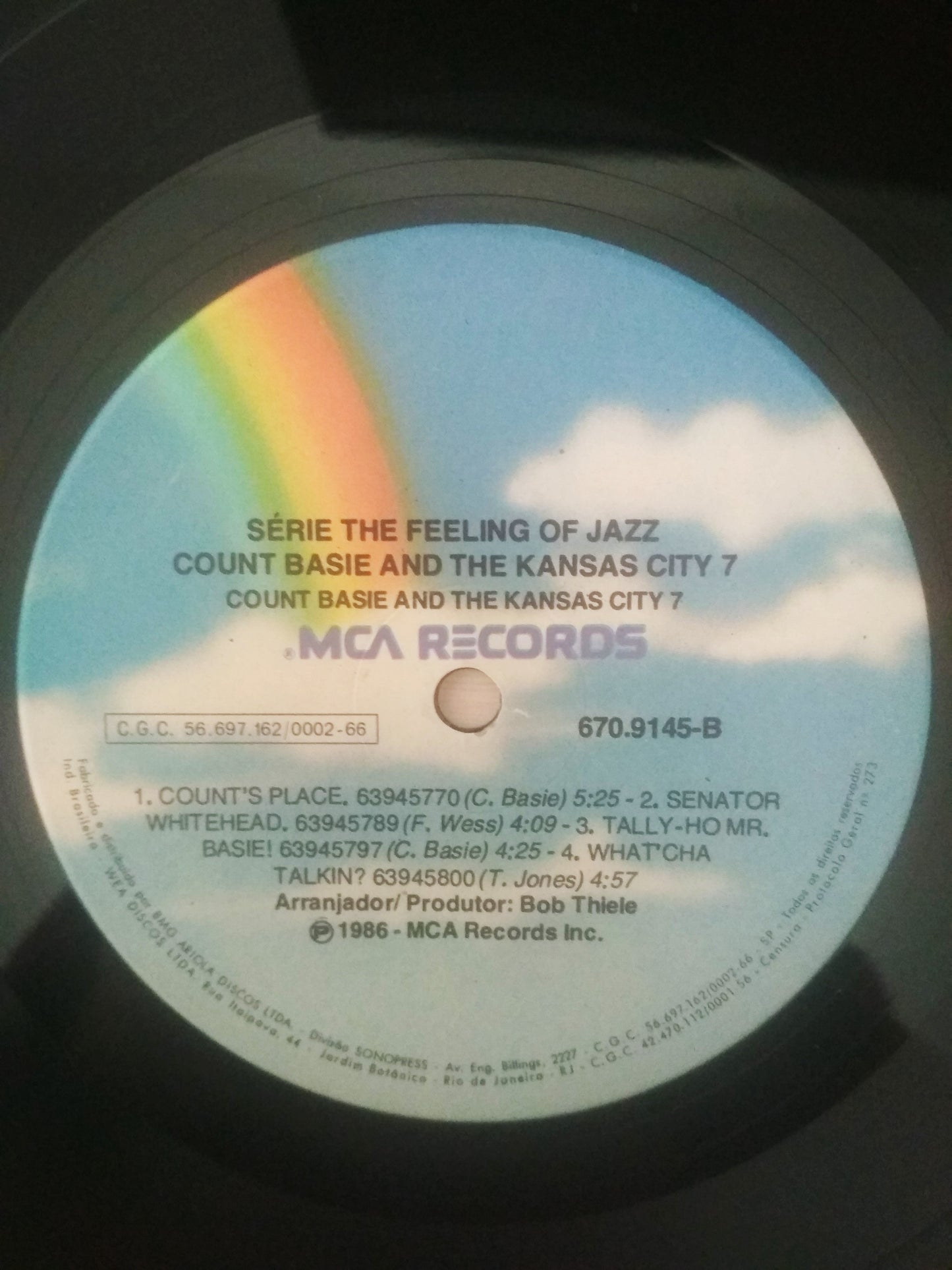Lp Vinil Count Basie The Feeling of Jazz