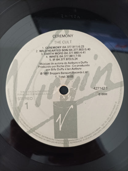 Lp Vinil The Cult Ceremony com encarte, Leia