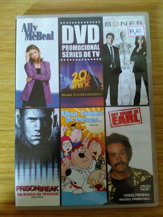 DVD - Promocional Séries De Tv