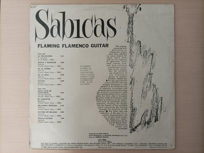 Lp Vinil Sabicas Flaming Flamenco Guitar