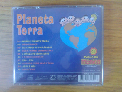 Cd Infantil Turma Da Mônica Planeta Terra