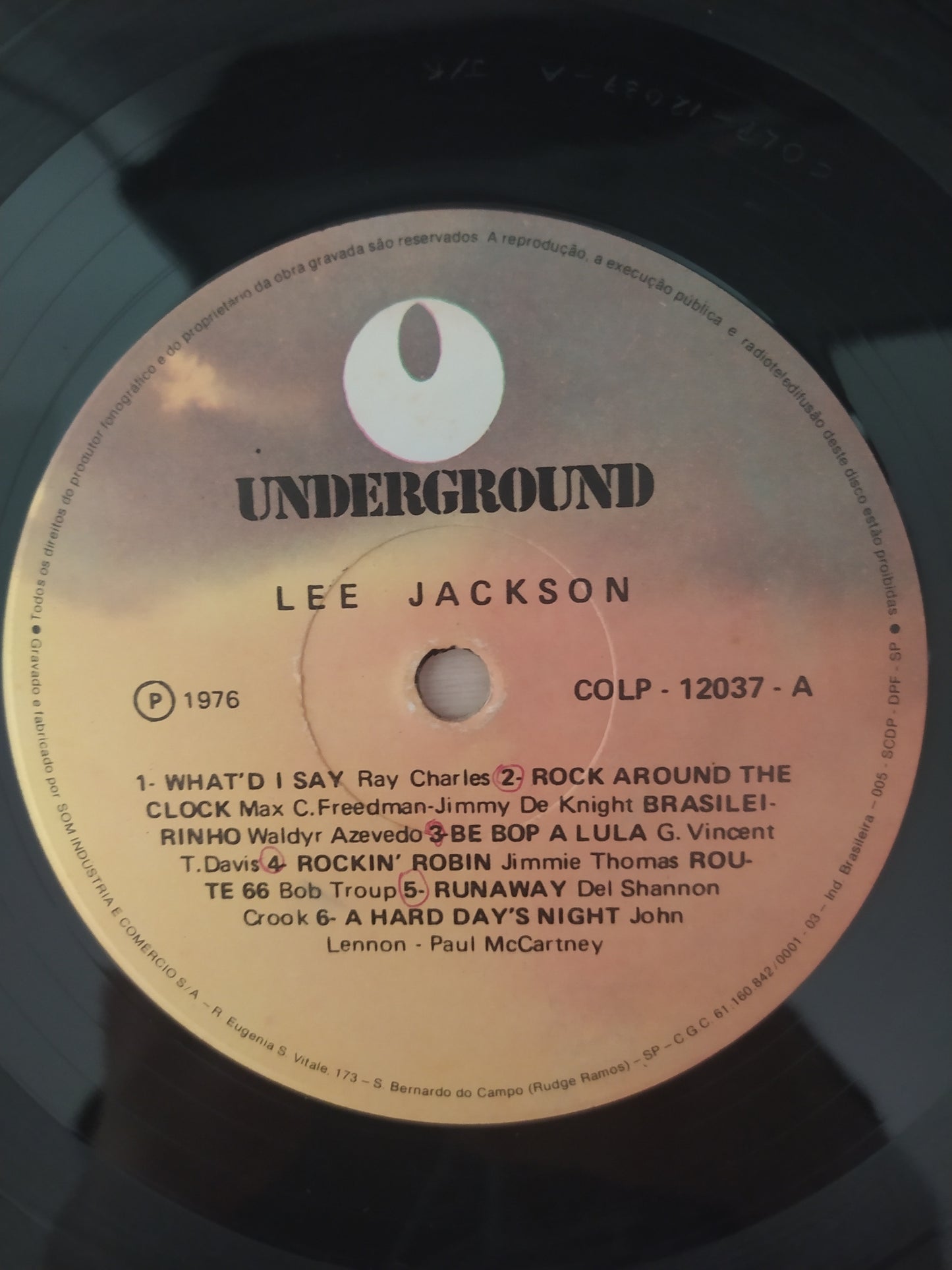 Lp Vinil Bill Haley Presents Lee Jackson Rock Samba