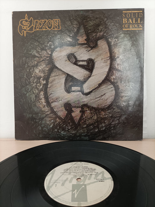 Lp Vinil Saxon Solid ball of rock