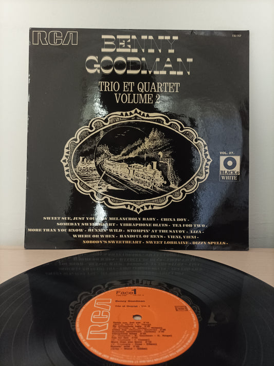 Lp Vinil Benny Goodman Trio et Quartet Vol. 2 Importado