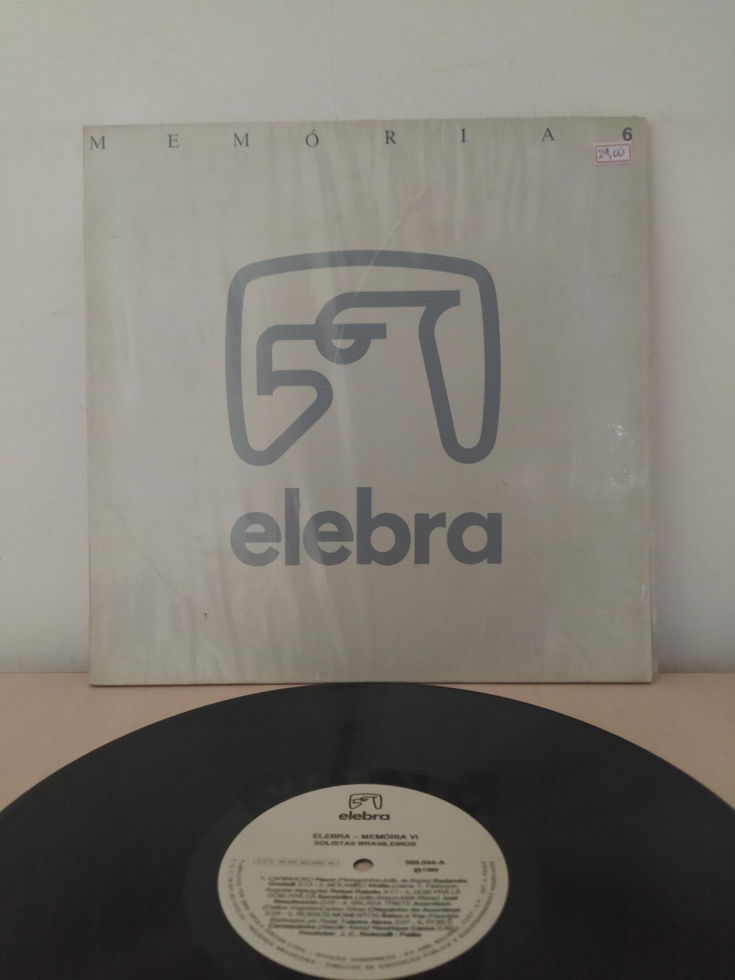Lp Vinil Elebra Memória 6 Solistas Brasileiros