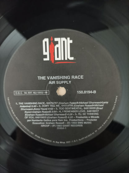 Lp Vinil Air Supply The Vanishing Race
