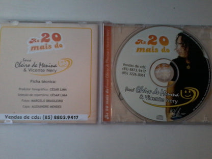 Cd Cheiro De Menina E Vicente Nery As 20 Mais
