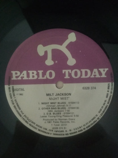Lp Vinil Milt Jackson Night Mist