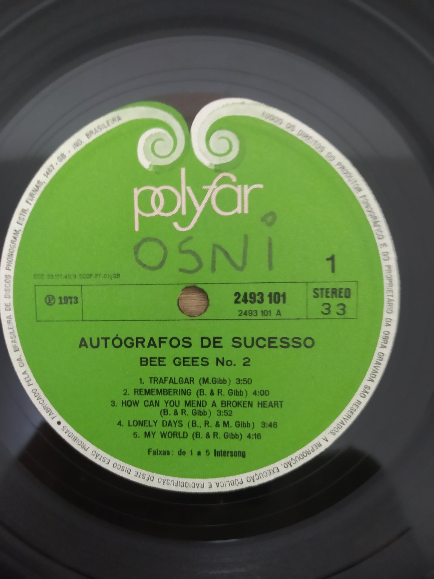 Lp Vinil Bee Gees Autógrafos de Sucesso Nº 2