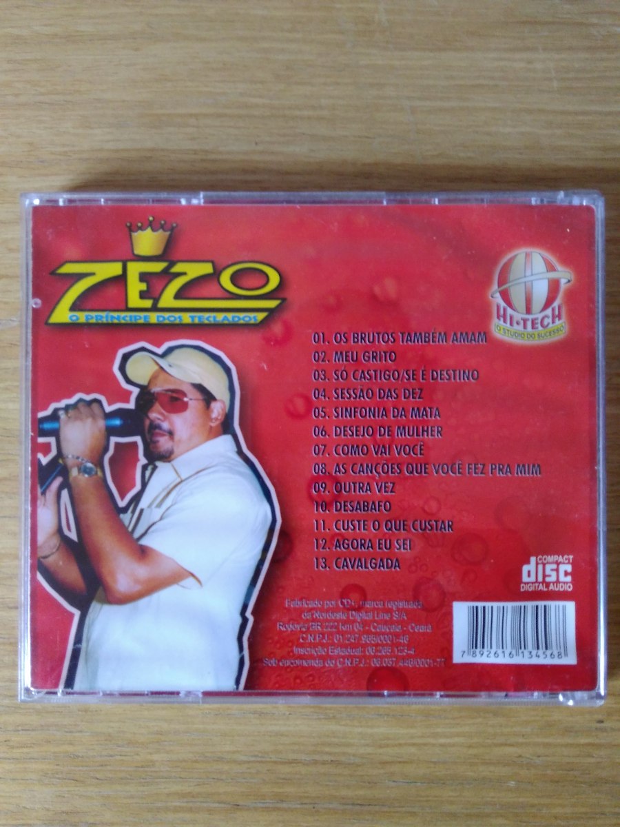 Cd Zezo Seresta Especial Forró
