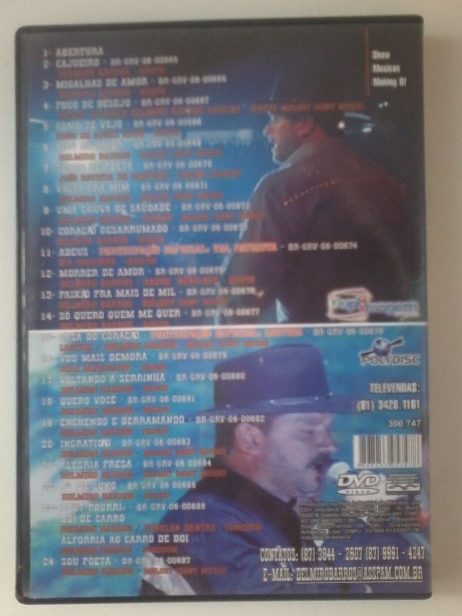 DVD - Delmiro Barros